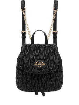 LOVE MOSCHINO: Чёрный рюкзак 