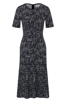 Oscar de la Renta: Платье из вискозы 