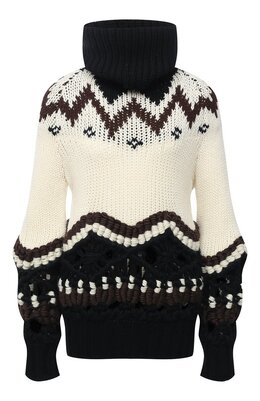 Sacai: Свитер из шерсти 