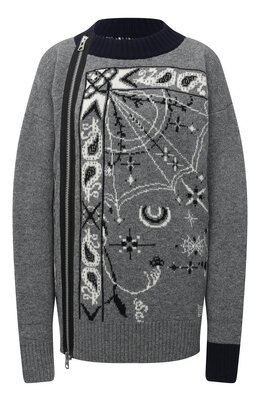 Sacai: Кардиган из шерсти 