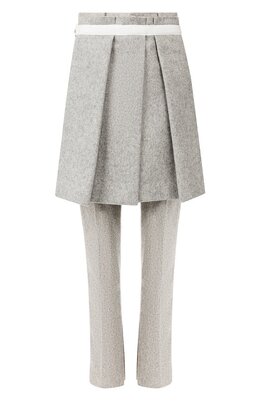 Sacai: Брюки из шерсти 