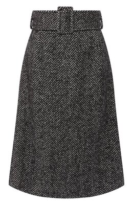 Oscar de la Renta: Юбка из шерсти 