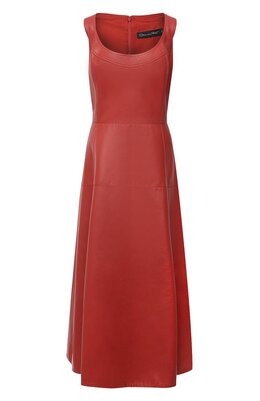 Oscar de la Renta: Кожаное платье 