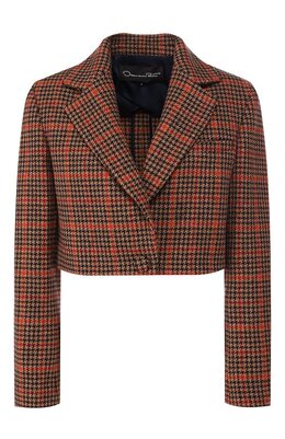 Oscar de la Renta: Жакет из шерсти 