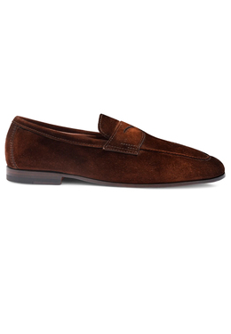 SANTONI: Коричневые туфли 