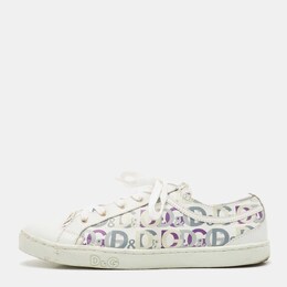 Dolce & Gabbana: Белые кроссовки  DG