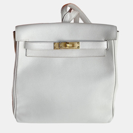 Hermes: Белый рюкзак 