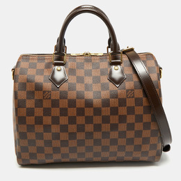Louis Vuitton: Коричневая сумка  Speedy