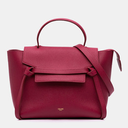 Celine: Красная поясная сумка 