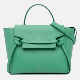 Celine: Зелёная поясная сумка 