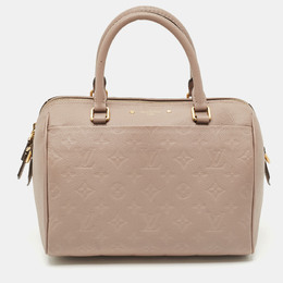 Louis Vuitton: Фиолетовая сумка  Speedy