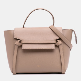 Celine: Бежевая поясная сумка 