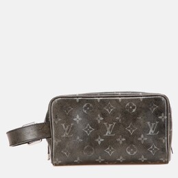 Louis Vuitton: Чёрный клатч 