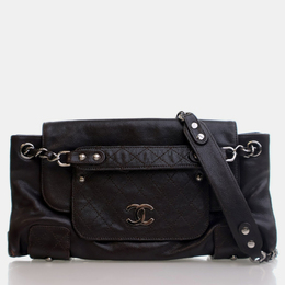 Chanel: Коричневая сумка 