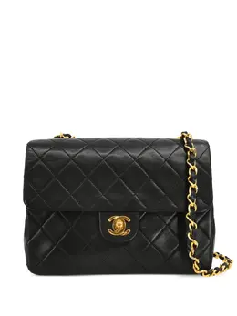 CHANEL Pre-Owned: Чёрная сумка 