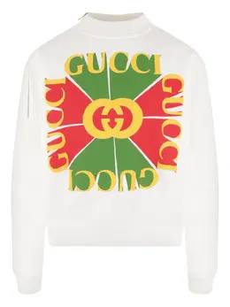 Gucci: Винтажный свитшот 