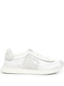 Dolce & Gabbana: Белые кроссовки  DG