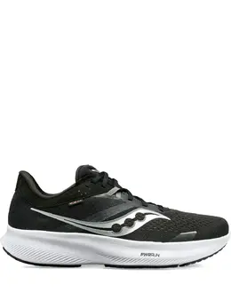 Saucony: Чёрные кроссовки 