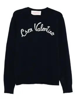 Valentino Garavani: Голубой свитер 