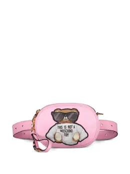 Moschino: Поясная сумка  Teddy Bear с принтом