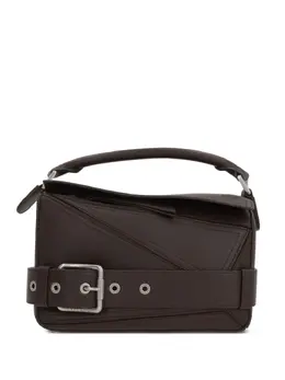 LOEWE: Коричневая сумка-шоппер  Puzzle