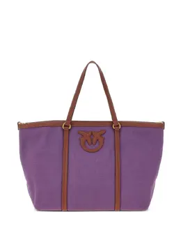 PINKO: Фиолетовая сумка-шоппер 