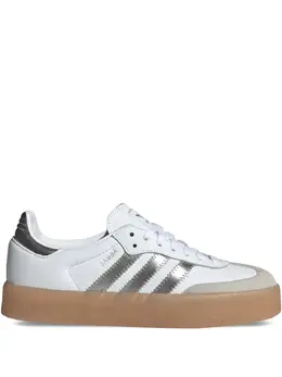 adidas: Белые кроссовки  Samba