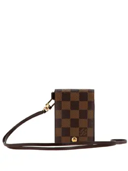 Louis Vuitton Pre-Owned: Коричневая сумка через плечо 