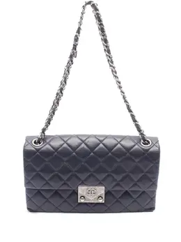 CHANEL Pre-Owned: Голубая сумка 