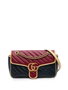 Gucci Pre-Owned: Голубая сумка через плечо 