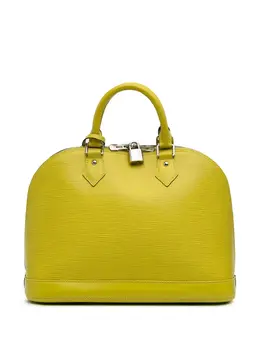 Louis Vuitton Pre-Owned: Жёлтая сумка 