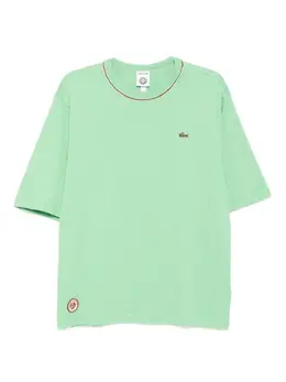 Lacoste: Зелёная футболка 