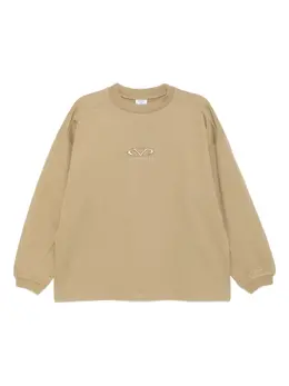 VETEMENTS: Зелёный свитшот 