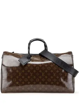Louis Vuitton Pre-Owned: Коричневая дорожная сумка 