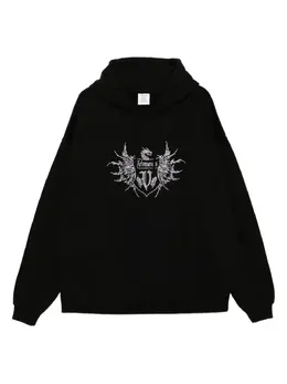 VETEMENTS: Чёрная толстовка 
