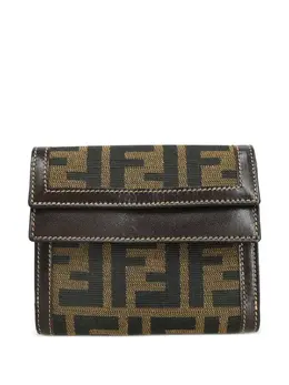Fendi Pre-Owned: Коричневый кошелёк 