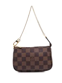 Louis Vuitton Pre-Owned: Коричневая сумка 