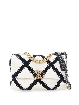 CHANEL Pre-Owned: Чёрная сумка 