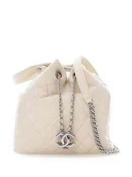 CHANEL Pre-Owned: Белая сумка 