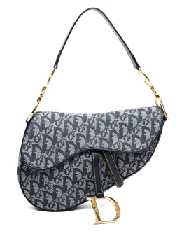 Christian Dior Pre-Owned: Синяя сумка 