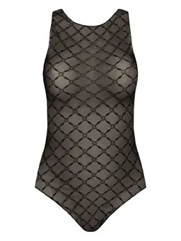 Elisabetta Franchi: Чёрный боди 