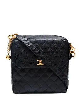 CHANEL Pre-Owned: Чёрная сумка 