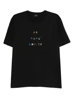 PS Paul Smith: Чёрная футболка 