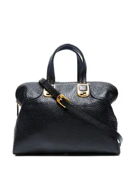 Fendi Pre-Owned: Чёрная сумка-шоппер 