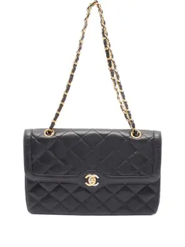 CHANEL Pre-Owned: Чёрная сумка 