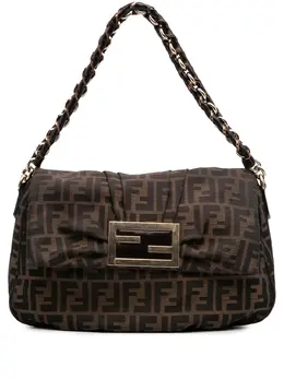 Fendi Pre-Owned: Коричневая сумка 