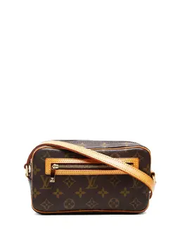 Louis Vuitton Pre-Owned: Коричневая сумка 