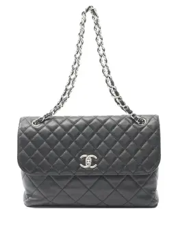 CHANEL Pre-Owned: Чёрная сумка 
