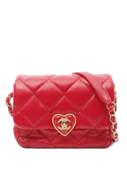 CHANEL Pre-Owned: Красная сумка 