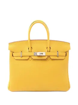 Hermès Pre-Owned: Жёлтая сумка-шоппер 